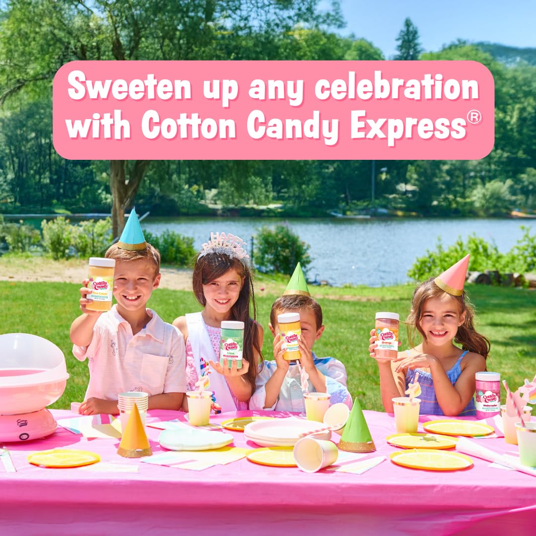Cotton Candy Express tie-dye flavor mix ideas for colorful party favorites