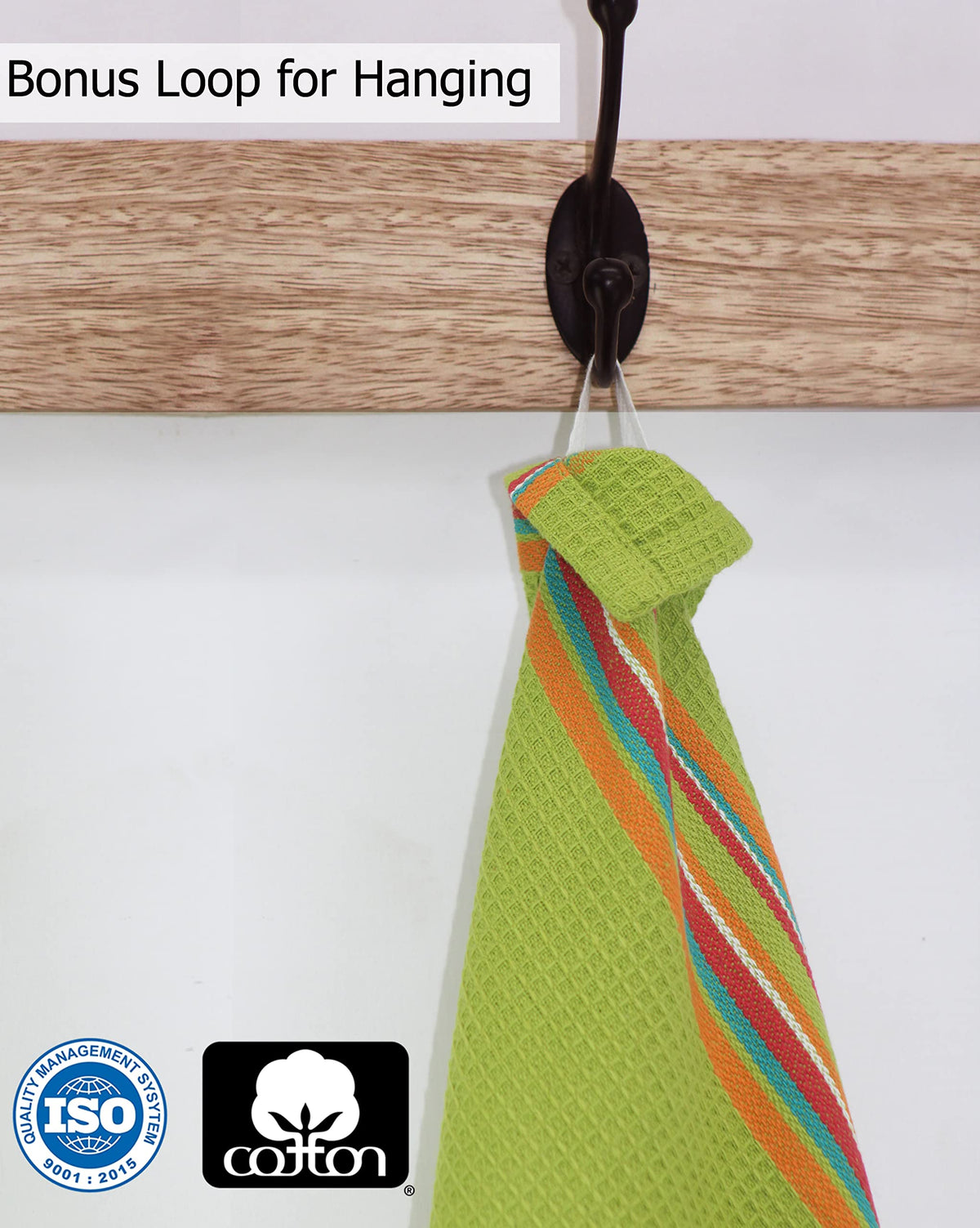 COTTON CRAFT absorbent towels tackle spills and dish duties