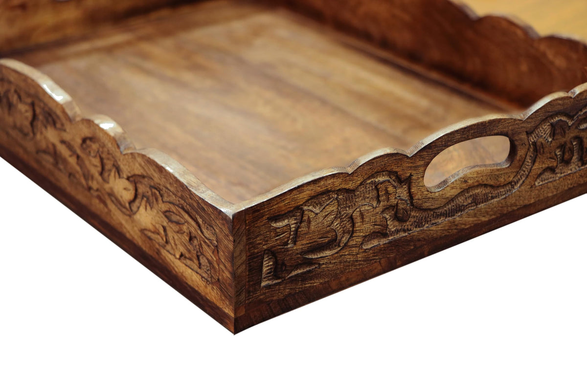 Cotton Craft breakfast-in-bed tray for elegant morning service