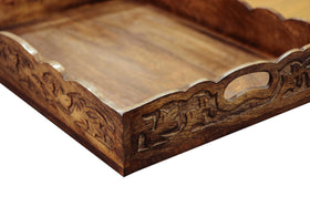 Cotton Craft breakfast-in-bed tray for elegant morning service
