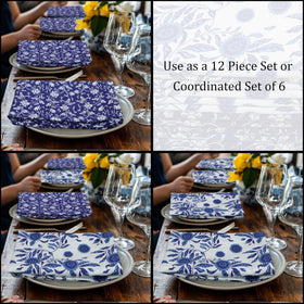 Cotton Craft napkins are machine washable for easy cleanup.