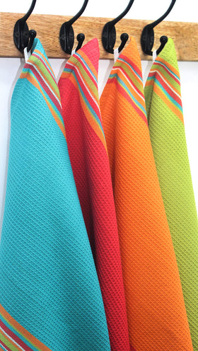 COTTON CRAFT eco-friendly 100% cotton towels reduce disposable paper use