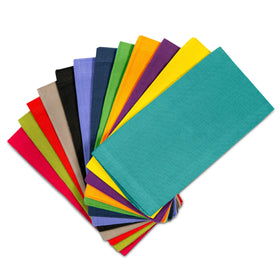 Cotton Craft 17x17 pure cotton dinner napkins, soft and absorbent for family meals.