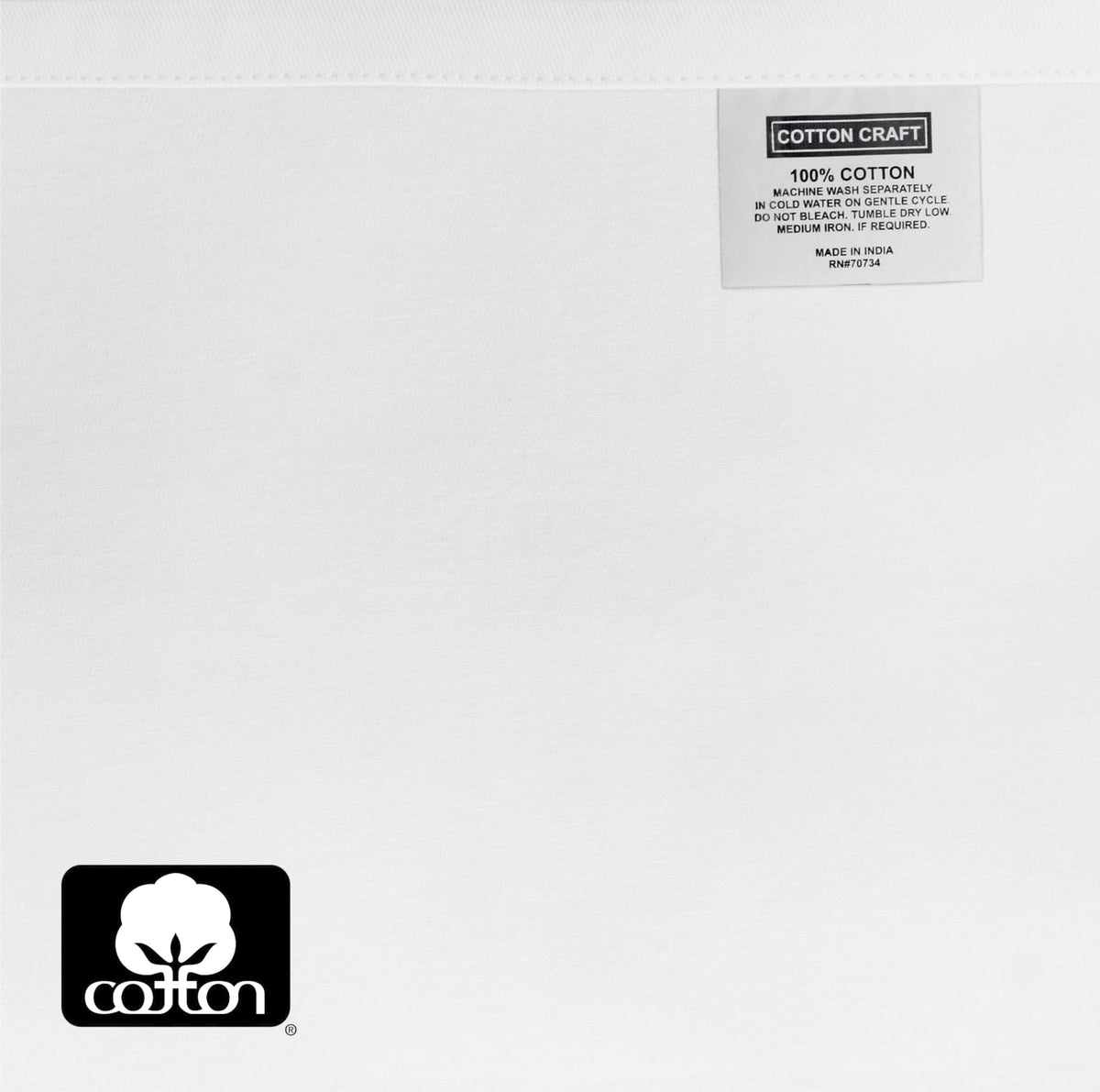 COTTON CRAFT washable napkins highlight easy care for busy households and gatherings.
