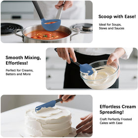 Coukre BPA-free silicone tools offering durable, flexible daily use