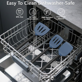Coukre dishwasher-safe utensils simplifying cleanup after meals