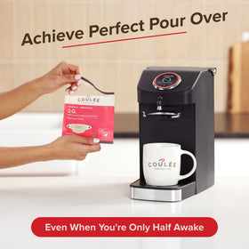 Coulée SWIRL delivers cafe-quality pour-over at home.