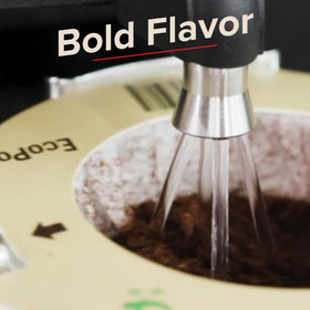 Coulée SWIRL uses EcoPour filters to reduce waste.