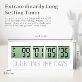 Countables countdown clock setup view demonstrates quick under-a-minute readiness.