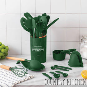 Country Kitchen dishwasher-safe silicone tops simplify cleaning