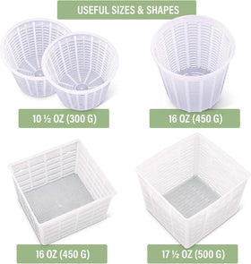Country Trading Co cheese mold collection for handsome cheese platters.