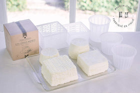Country Trading Co dishwasher-safe, BPA-free cheese molds, easy to clean.