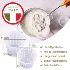 Country Trading Co Easy Cheesemaking Set recipe book image offers clear steps for quick homemade cheeses