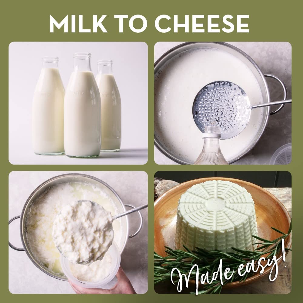 Country Trading Co Easy Cheesemaking Set dishwasher safe image simplifies cleanup after cheesemaking sessions