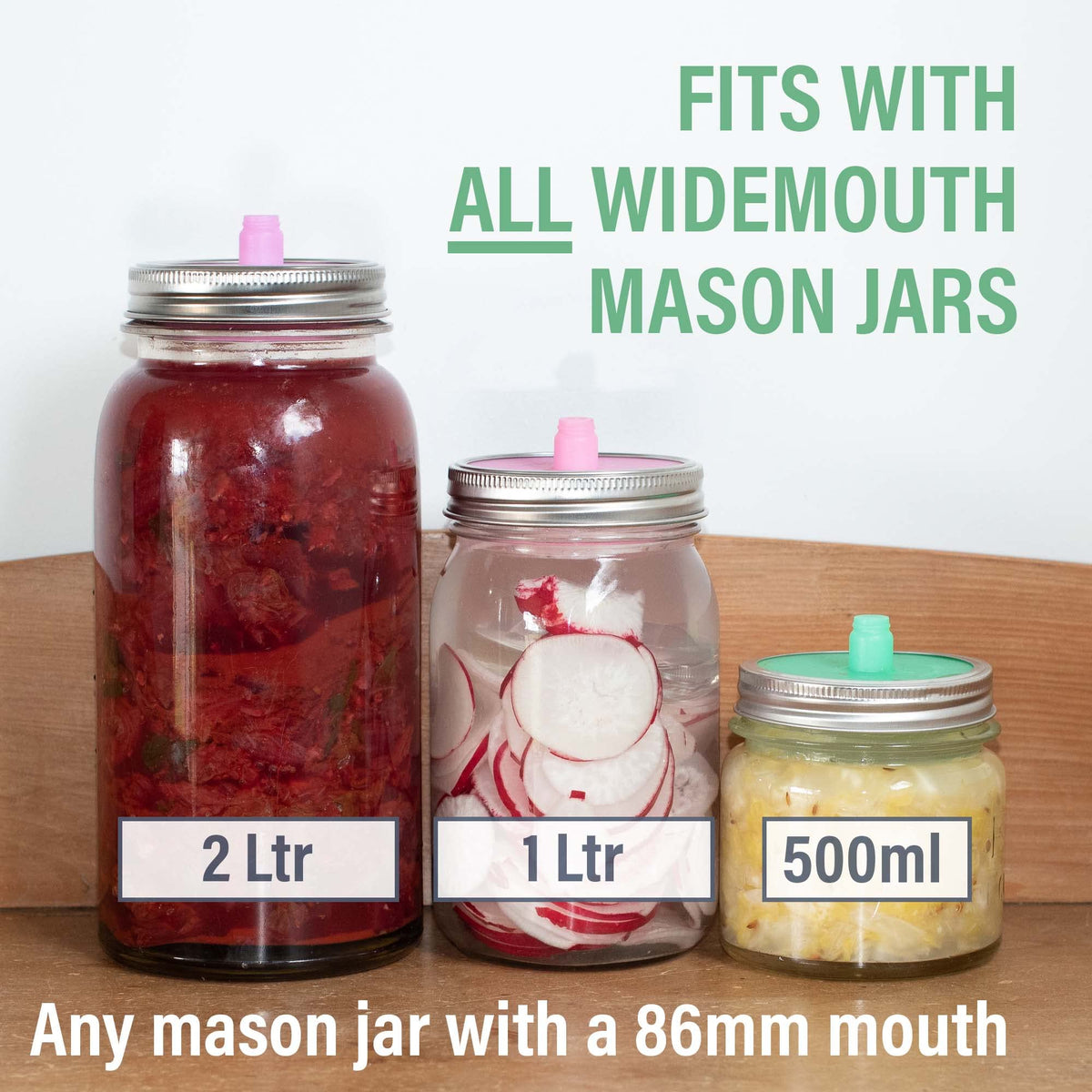 Country Trading Co glass weights easy to sterilize and clean before use