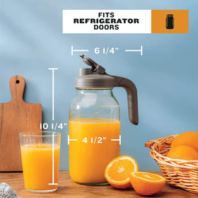 County Line Kitchen breast milk storage jar suitable for safe, convenient refrigeration.
