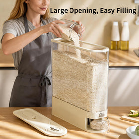 CoveCarol BPA-free PP material ensures safe, durable kitchen storage