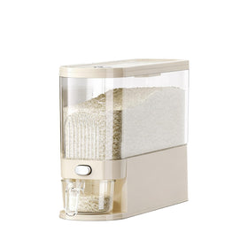 CoveCarol rice bucket with narrow width fits tight cabinet gaps and saves space