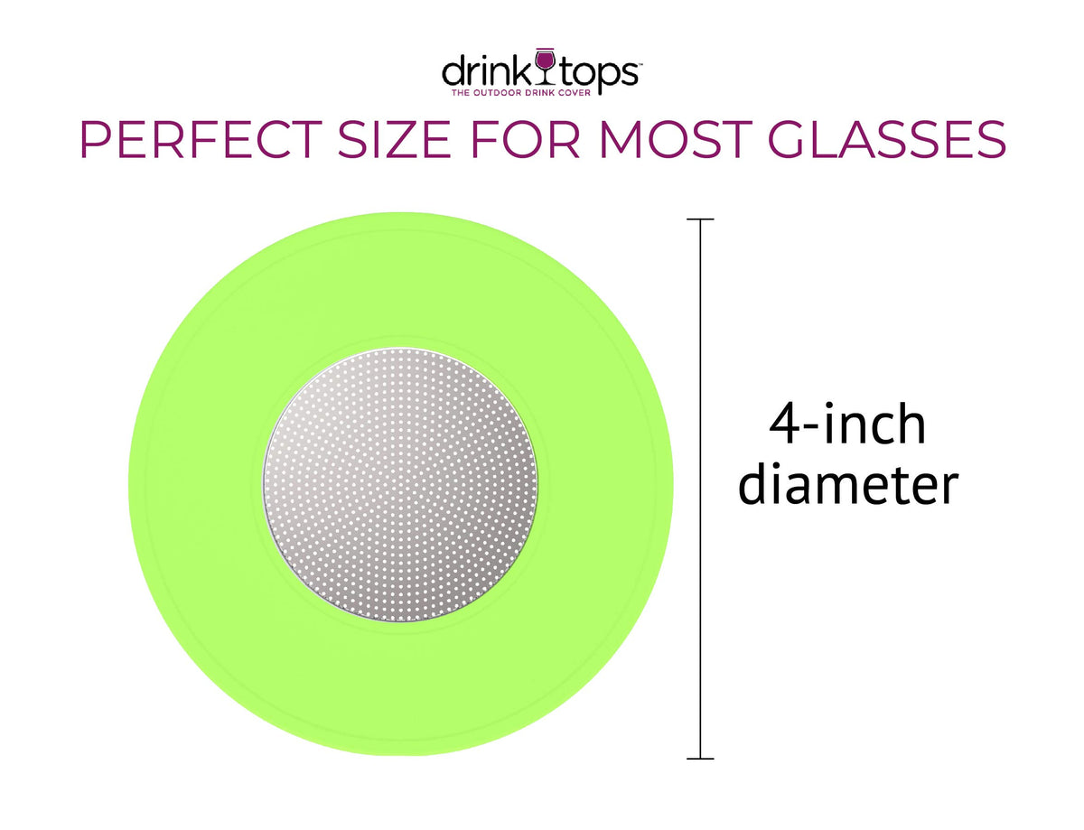 Coverware dishwasher-safe silicone lid simplifies cleanup after outdoor gatherings.