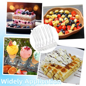 Covzoe mini forks for weddings and parties, hassle-free serving.