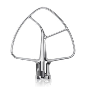 Cowbright K45B flat beater in stainless steel for KitchenAid Tilt-Head mixers, durable and chip-free