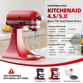 Compatibility with KitchenAid tilt-head models for quick upgrading