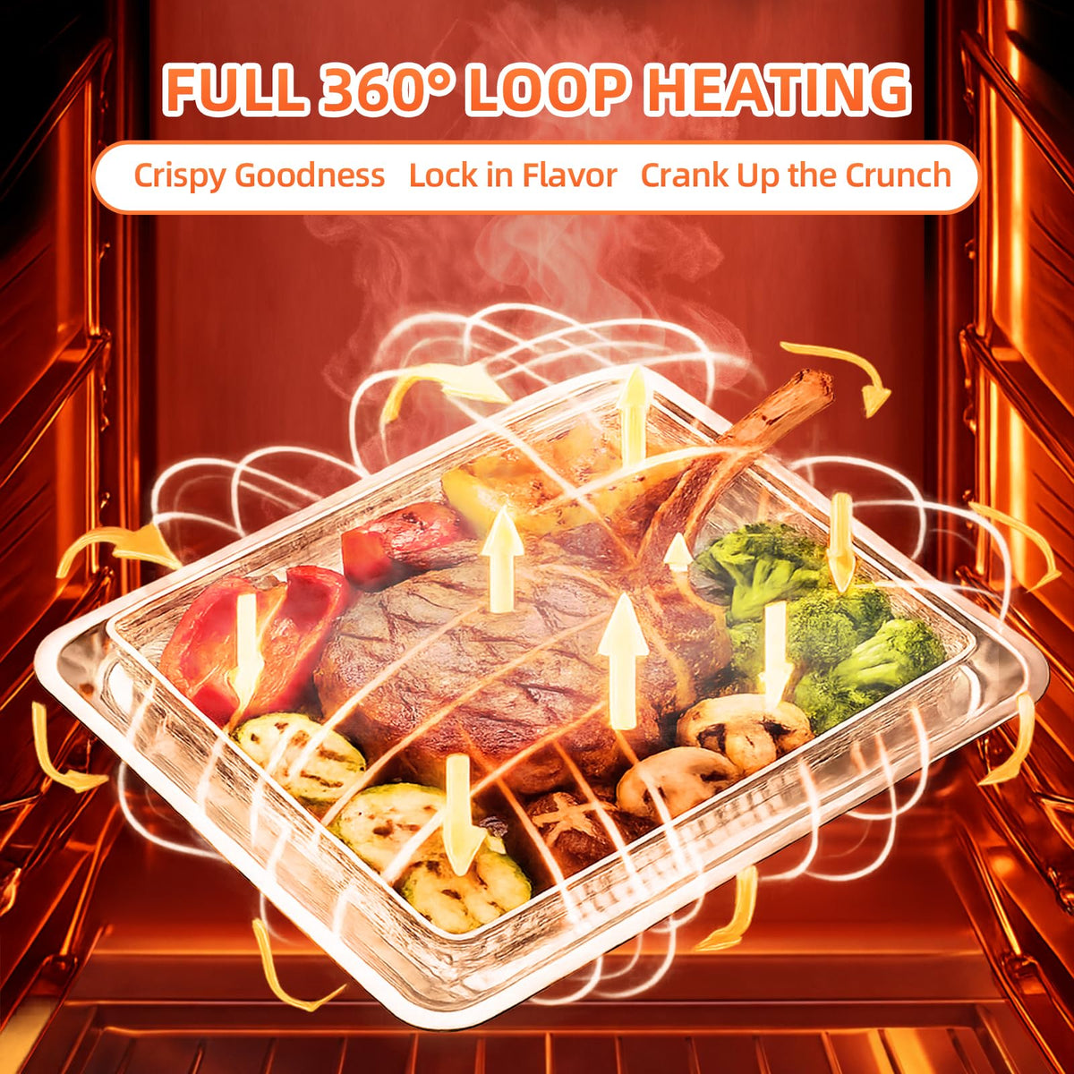 COWHERDING preheating guide tray helps prevent warping during initial use