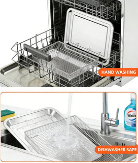 COWHERDING dishwasher safe tray cleans easily after meals