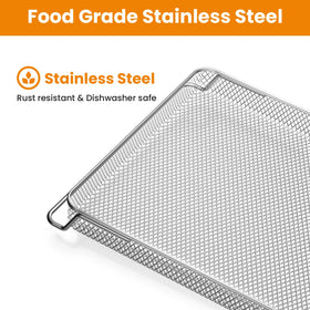 COWHERDING Ninja DT201/DT251 basket mesh detail for even heat distribution