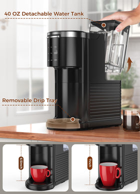 COWSAR Commercial 40oz water tank for extended brewing sessions