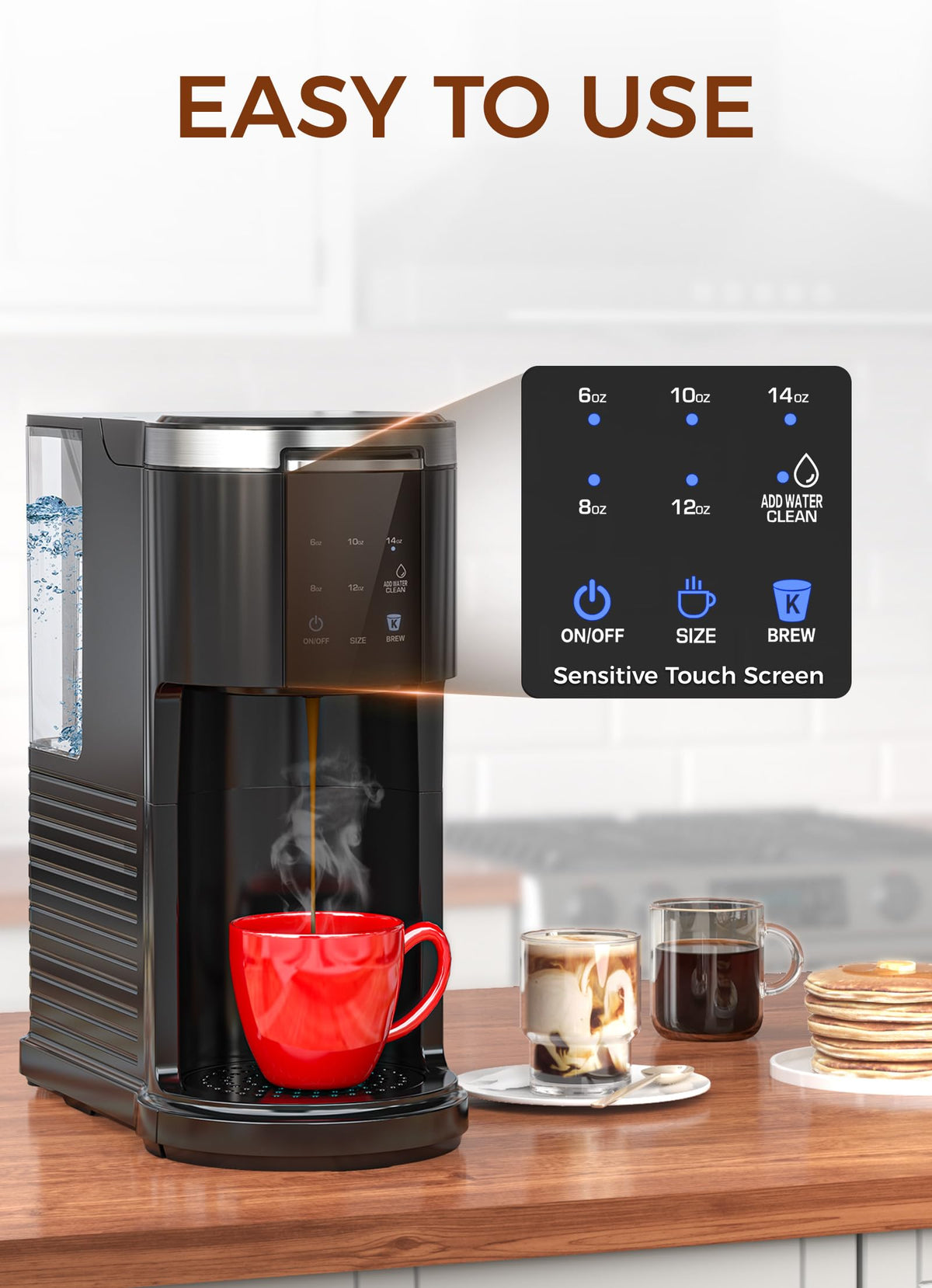 COWSAR Commercial ground coffee option for fresh bean flavor