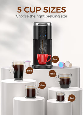 COWSAR Commercial instant-heat delivers hot coffee in seconds