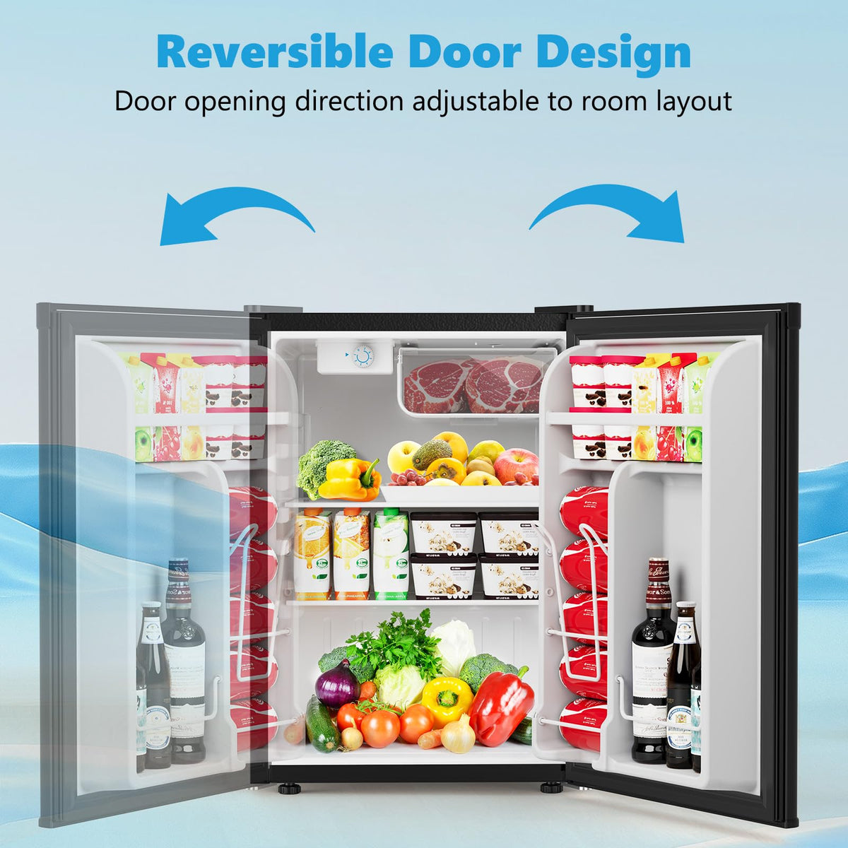 COWSAR dorm fridge thermostat adjustment to dial in cooling