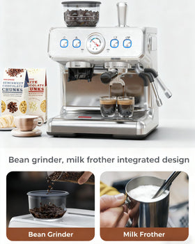COWSAR professional milk frothing pitcher for cafe-style drinks at home.