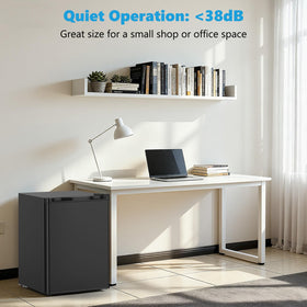 COWSAR quiet and energy-efficient fridge suitable for bedrooms