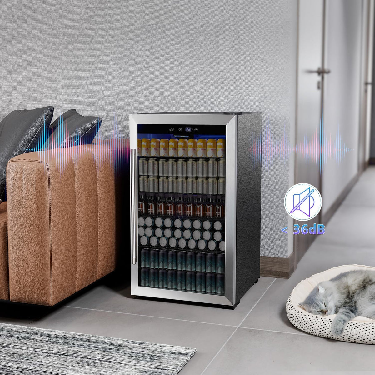 COWSAR freestanding installation ideal for home bar kitchen or game room