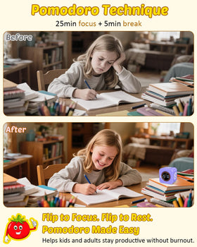 COWVTUJ timer cube offers customizable countdown from 00:00 to 99:59 for tasks.