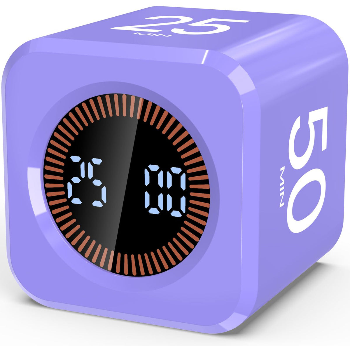 COWVTUJ timer cube with flip-to-start action aids simple use for kids.