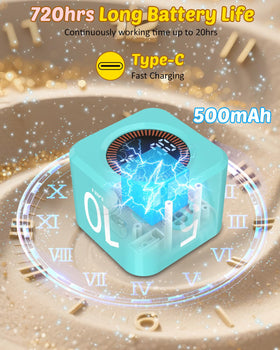 COWVTUJ timer offers silent mode for quiet spaces and libraries.