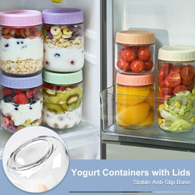 COYACOOL jars improve fridge and pantry organization.