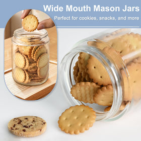 COYACOOL stackable jars help organize fridge and pantry efficiently.