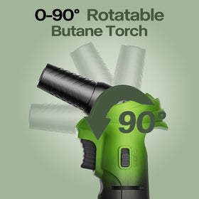 CoYlBod butane torch with adjustable flame for controlled heat