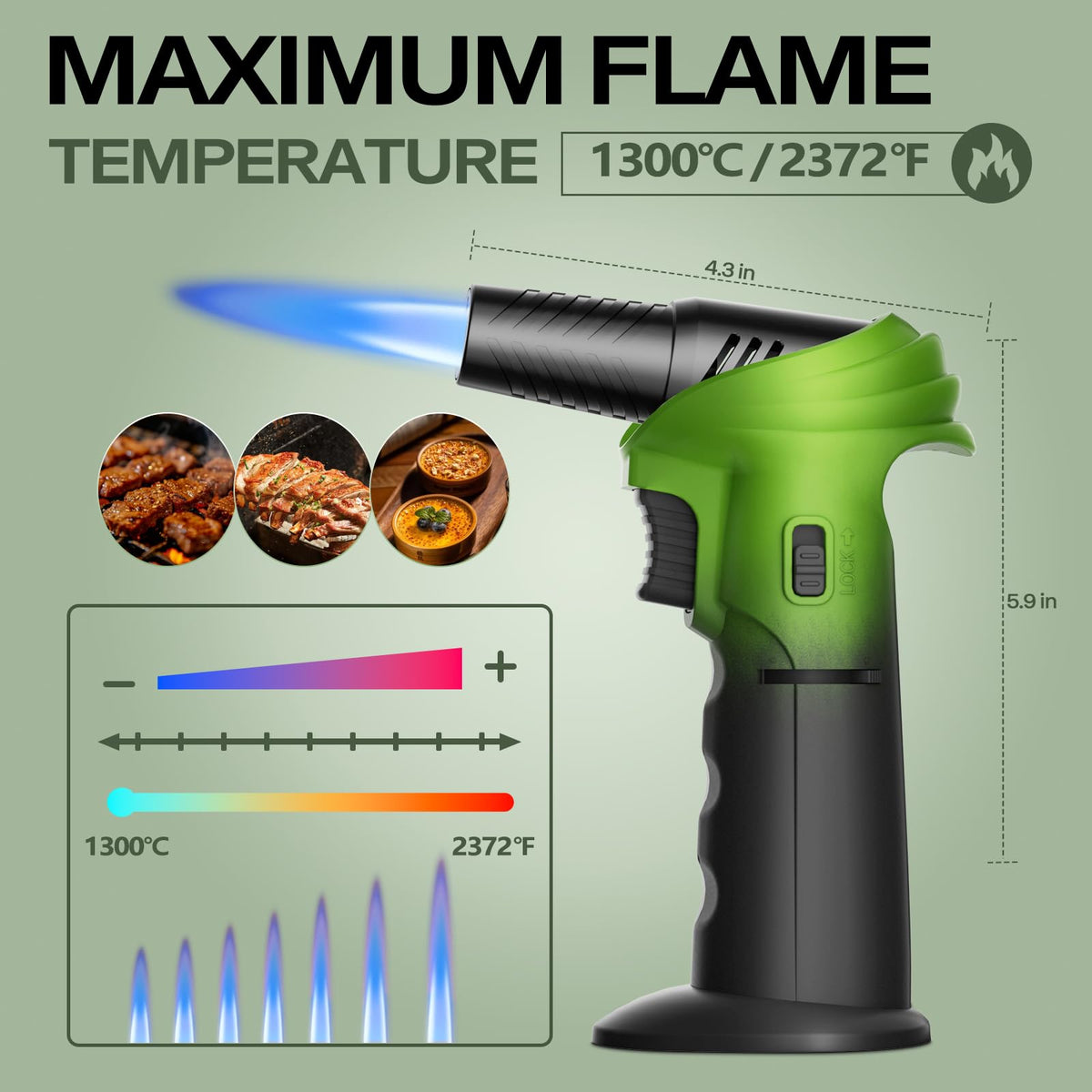 CoYlBod refillable torch design for versatile tasks