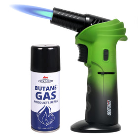 CoYlBod butane torch with rotating head for precise kitchen angles