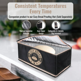 Cozy Bread proofing box interior is easy to clean after use.