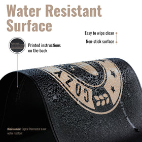 Cozy Bread proofing mat with dough riser facilitates elevated rising at home.
