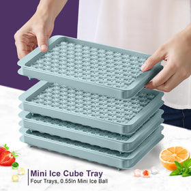 Cozy Kitchen Essentials compact design saves freezer space and keeps ice ready.