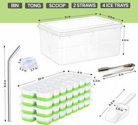 Cozy Kitchen Essentials ice bin with lid keeps cubes clean and odor-free