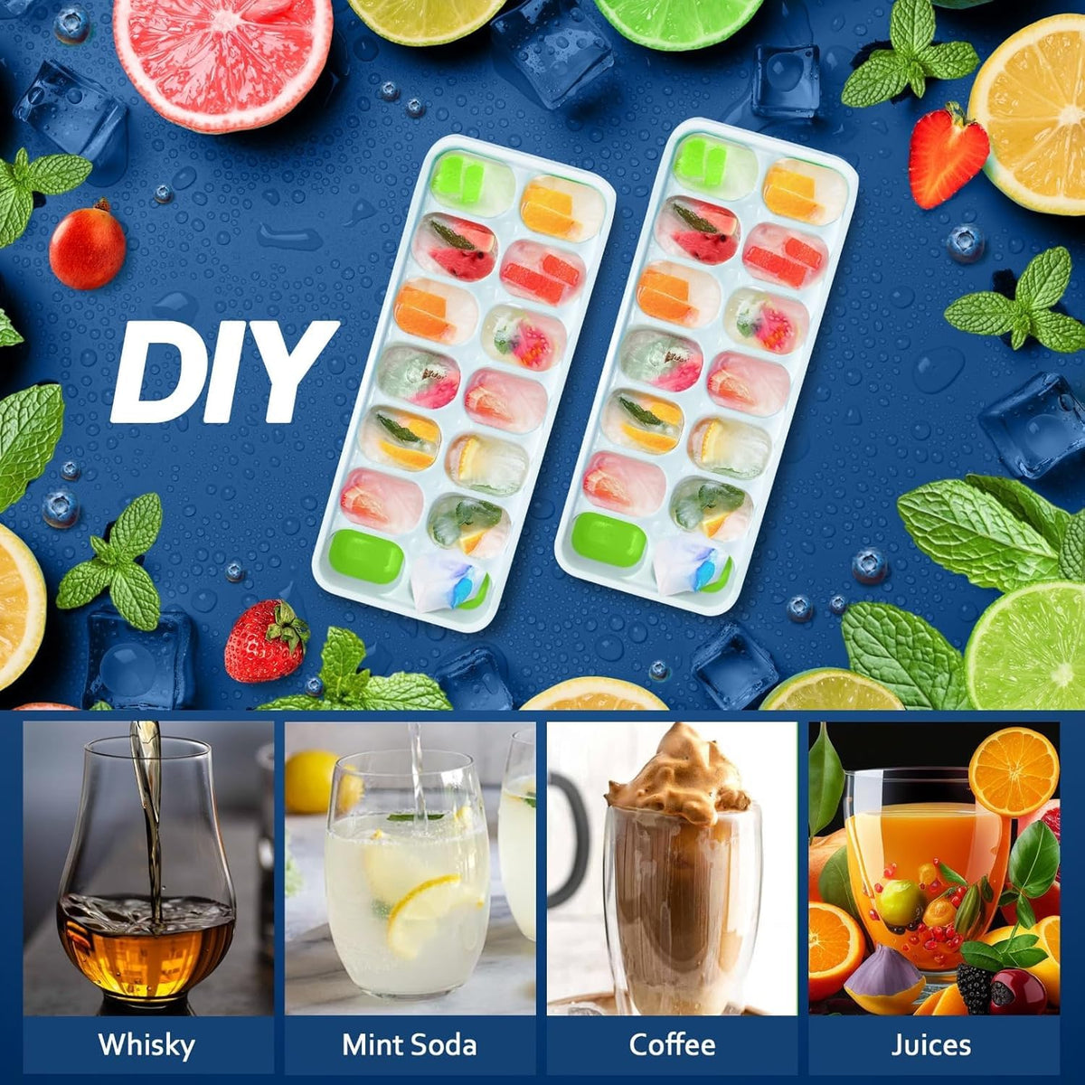 Cozy Kitchen Essentials scoop and tongs included for serving ice hygienically
