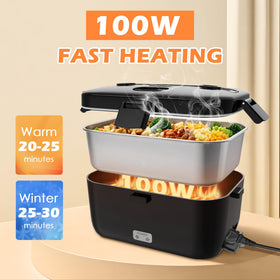 COZYEXPERT lunchbox detachable stainless container with 1.8L capacity